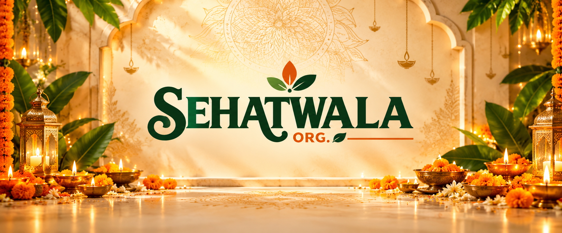 Sehatwala festive brand banner